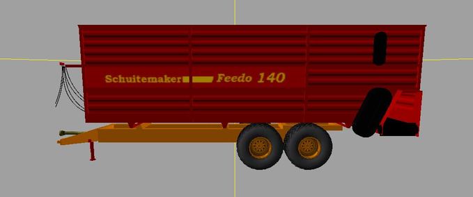 Tandem Schuitemaker Feedo 140 Landwirtschafts Simulator mod