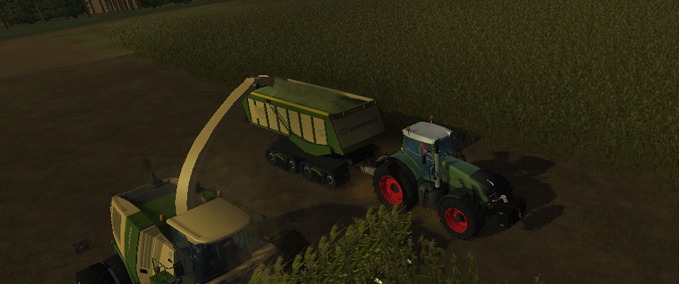 Überladewagen Krone Bunker Shuttle Silage Landwirtschafts Simulator mod