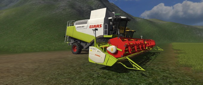 Claas Lexion 580 Pack Mod Image