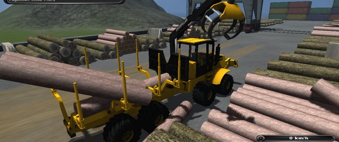 Frontlader Small Log Grabber Landwirtschafts Simulator mod