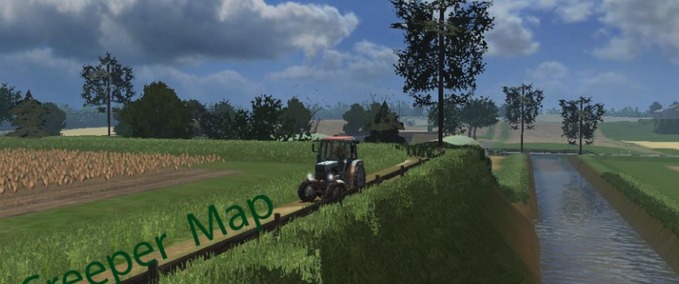 Maps CreepersMap Landwirtschafts Simulator mod