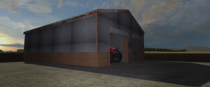 Objekte British corrougated store shed Landwirtschafts Simulator mod