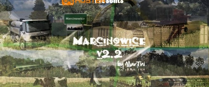 Maps Marcinowice with fixed PDA and Harvesting tools Landwirtschafts Simulator mod