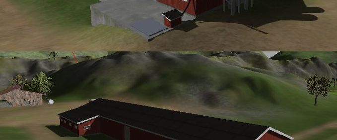 Gebäude Scandinavian Cow Shed  Landwirtschafts Simulator mod