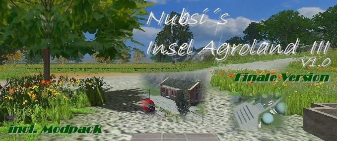Maps Nubsi´s Insel Agroland III Landwirtschafts Simulator mod