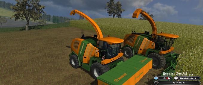 Krone Krone Big X 1000 Kommunal Landwirtschafts Simulator mod