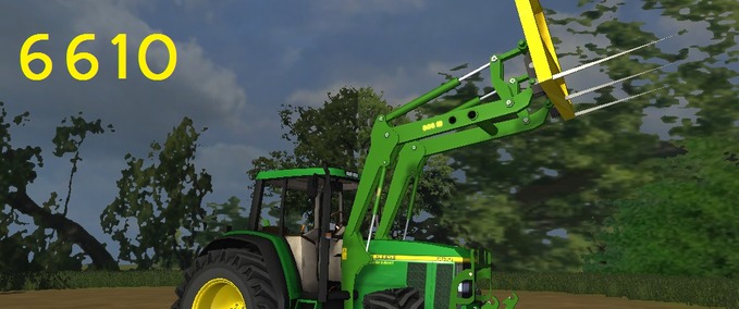 6000er John Deere 6600 FL Landwirtschafts Simulator mod