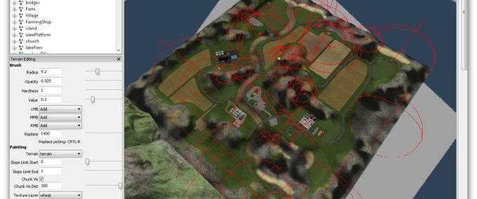Maps FarmLandMap Landwirtschafts Simulator mod