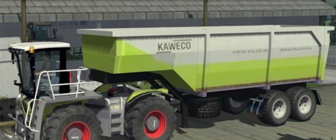 Claas Claas Xerion Saddle Trac und Kaweco Auflieger Landwirtschafts Simulator mod