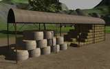 Hayshed with haystacks Mod Thumbnail