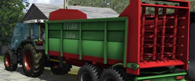 Miststreuer Unia Tytan 8 Plus Landwirtschafts Simulator mod