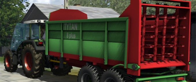 manure spreader Unia Tytan 8 Plus Farming Simulator mod