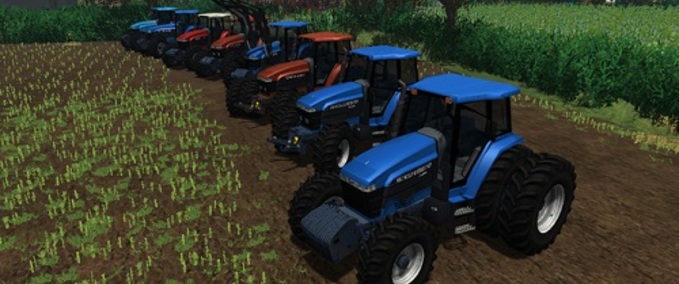 New Holland Genesis pack  Landwirtschafts Simulator mod