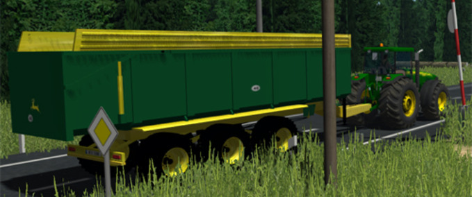 Tridem John Deere 40T Landwirtschafts Simulator mod