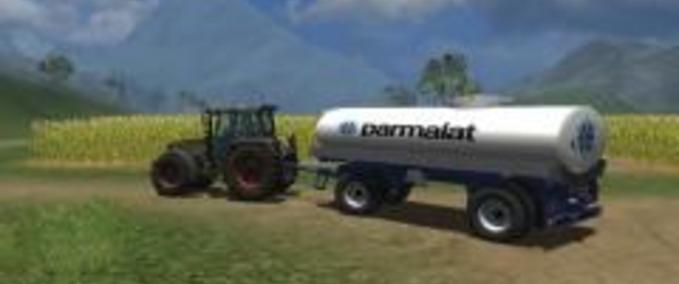 Drehschemel Milch Anhänger Landwirtschafts Simulator mod