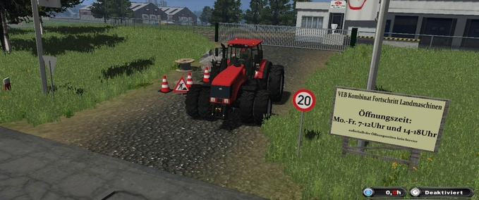 MTZ / MTS Belarus 3022DC Landwirtschafts Simulator mod