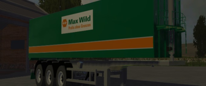 Auflieger Sattelauflieger "Max Wild" Landwirtschafts Simulator mod