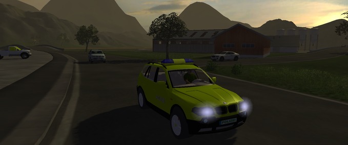 PKWs BMW Sonder Edition der Polizei Landwirtschafts Simulator mod