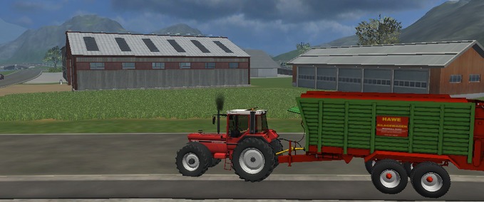 Silage Hawe SLW 45 Red Landwirtschafts Simulator mod