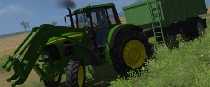 6000er John Deere 6140D FL Landwirtschafts Simulator mod