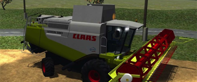 Lexion CLAAS Lexion 580  Landwirtschafts Simulator mod