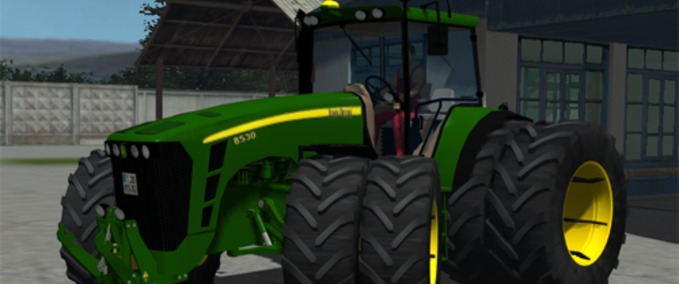 8000er John Deere 8530 v4 Landwirtschafts Simulator mod