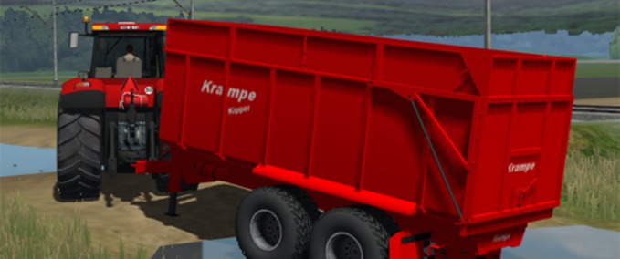 Ladewagen Krampe Muldenkipper Landwirtschafts Simulator mod