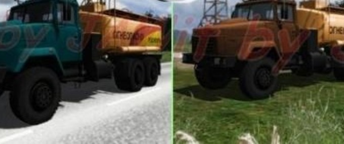 LKWs KrAZ 7140 (tanker) Pack Landwirtschafts Simulator mod