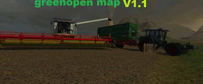 Maps Greenopen Map Landwirtschafts Simulator mod