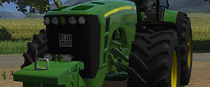 8000er John Deere 8530 Reflectiv Landwirtschafts Simulator mod