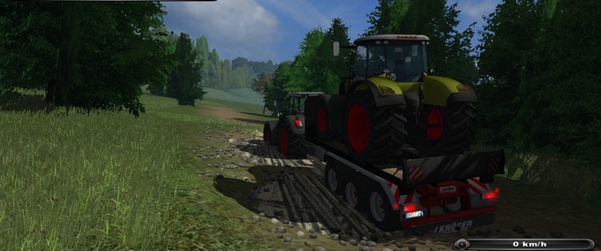 Sonstige Anbaugeräte Ladeplattform für Agroliner Landwirtschafts Simulator mod