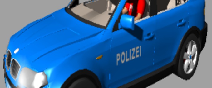BMW X3 Polizei Mod Image