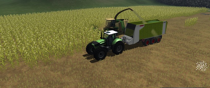 Ladewagen Claas Cargos 9600 Landwirtschafts Simulator mod