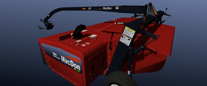 Mähwerke MacDon Pack R80SP & R80PT Landwirtschafts Simulator mod