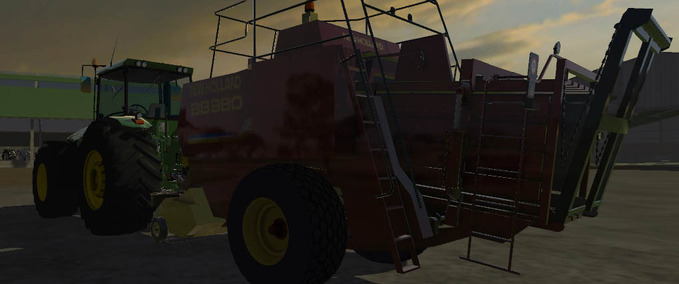 Pressen New Holland BB 980 Landwirtschafts Simulator mod
