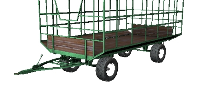 Ballentransport ballenwagen Landwirtschafts Simulator mod