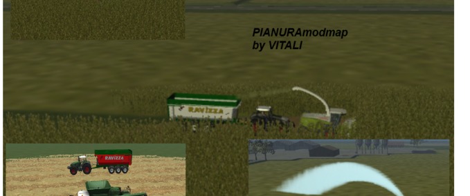 Maps Pianura Modmap Landwirtschafts Simulator mod