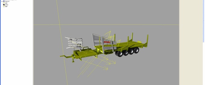 Ballentransport Claas Autostack 48 Landwirtschafts Simulator mod
