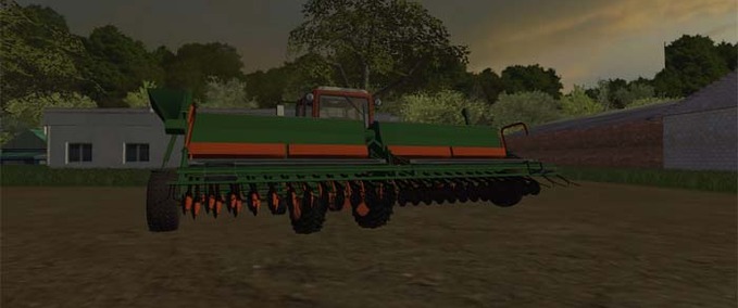 Saattechnik Amazone D-8 50 Landwirtschafts Simulator mod