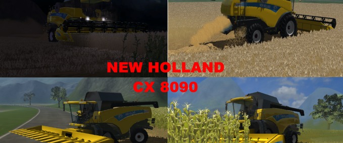New Holland New Holland CX8090 Drescher Landwirtschafts Simulator mod