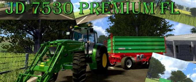 7000er John Deere 7530 E Premium FL Landwirtschafts Simulator mod