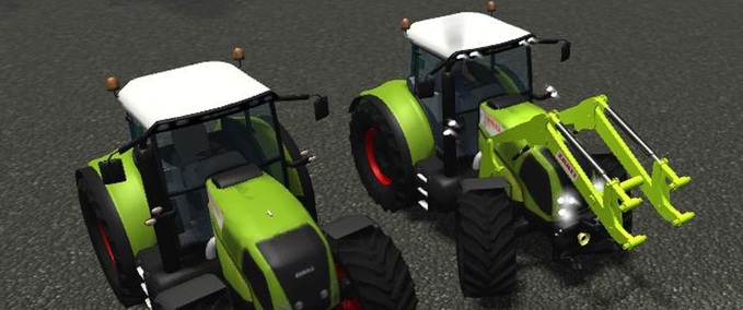 Claas Claas Axion 850 Pack und Frontlader Landwirtschafts Simulator mod