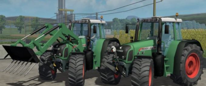 Vario 800er Fendt 820 Set mit Frontlader Landwirtschafts Simulator mod