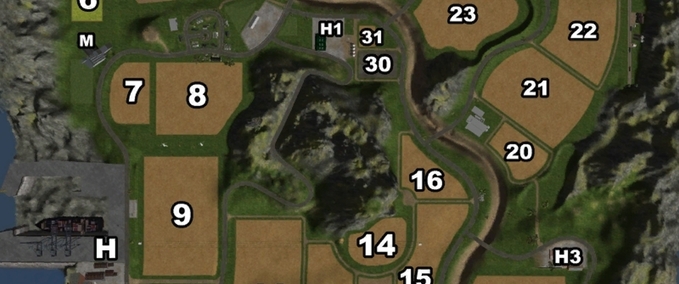 Kleines Dorf Map Mod Image