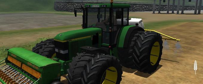7000er John Deere 7810 Doppelbereifung Landwirtschafts Simulator mod
