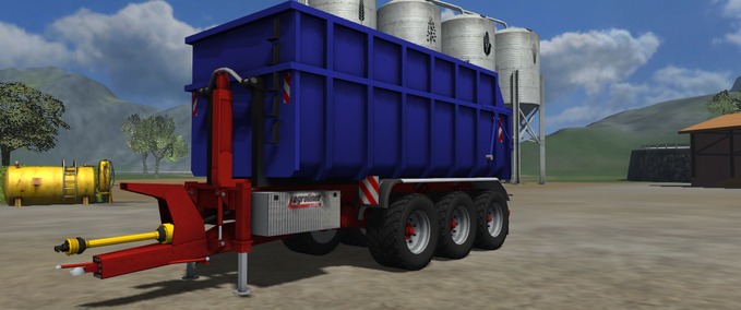 Container & Mulden HKL Mulde blau für Agroliner Pack Teil1 Landwirtschafts Simulator mod