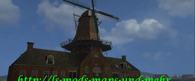 Gebäude Alte Mühle mit funktion Landwirtschafts Simulator mod