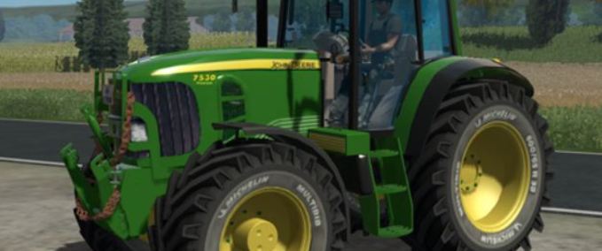 7000er John Deere 7530 E Premium Landwirtschafts Simulator mod