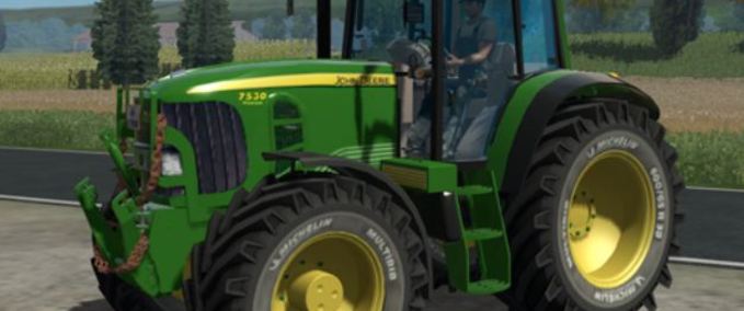 John Deere 7530 E Premium Mod Image