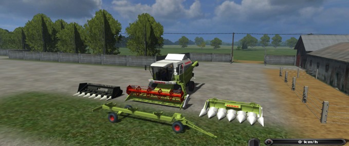 Mega Claas Mega 370 Pack Landwirtschafts Simulator mod
